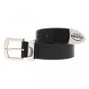 Ceinture Von Dutch En Cuir De Vache Noir -Passons à la mode masculine ! 99977 131496vt ceinture von dutch en cuir de vache noire 01 600x600