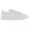 Baskets Adidas Team Court En Cuir Blanc -Passons à la mode masculine ! baskets basses cuir team court1 600x600