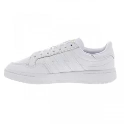 Baskets Adidas Team Court En Cuir Blanc -Passons à la mode masculine ! baskets basses cuir team court4 600x600