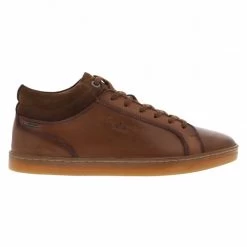 Baskets Montantes Pepe Jeans Doc En Cuir Marron