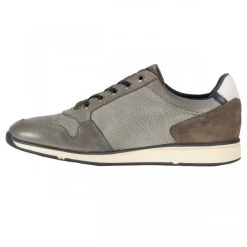 Baskets Redskins Cadeau En Cuir Et Mesh Gris -Passons à la mode masculine ! baskets redskins cadeau en cuir et mesh gris 4 0 600x600