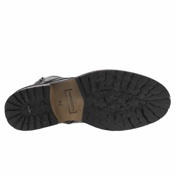 Boots Bullboxer En Cuir Grainé Noir Et Doublure Fourrée Noire – Image 6