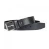 Ceinture Azzaro En Cuir Noir à Boucle Argentée -Passons à la mode masculine ! ceinture azzaro en cuir noir a boucle argentee 1 0 600x600