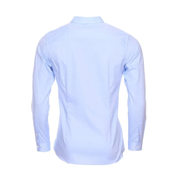 JACK&JONES Premium Chemise Cintrée Jack & Jones Premium Parma En Coton Stretch Bleu Ciel 5 JACK&JONES Premium Chemise Cintrée Jack & Jones Premium Parma En Coton Stretch Bleu Ciel – Image 3