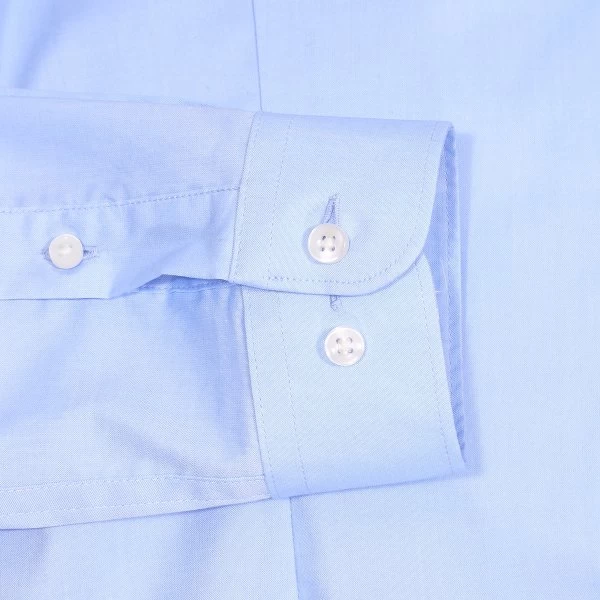 JACK&JONES Premium Chemise Cintrée Jack & Jones Premium Parma En Coton Stretch Bleu Ciel 6 JACK&JONES Premium Chemise Cintrée Jack & Jones Premium Parma En Coton Stretch Bleu Ciel – Image 4