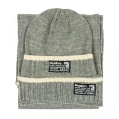 Coffret Bonnet Et écharpe Redskins Kelvin Gris Clair