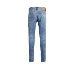 Jack & Jones Jean Coupe Slim Jack And Jones En Coton Mélangé Stone -Passons à la mode masculine ! jack amp jones jean 12149678 bleu marine 2 0 600x600