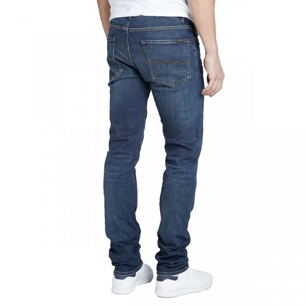 Jean Coupe Slim Teddy Smith Rock Dual Move En Coton Stretch Mélangé Bleu Indigo 4 Jean Coupe Slim Teddy Smith Rock Dual Move En Coton Stretch Mélangé Bleu Indigo – Image 2