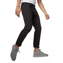 Jean Cardin Sportswear Lyon Future Flex Coton Mélangé Noir -Passons à la mode masculine ! jean pierre cardin lyon tapered futurflex noir 2 0 600x600