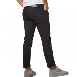 Jean Cardin Sportswear Lyon Future Flex Coton Mélangé Noir -Passons à la mode masculine ! jean pierre cardin lyon tapered futurflex noir 3 0 600x600