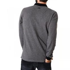 Polo Manches Longues Petrol Industries En Coton Gris Chiné -Passons à la mode masculine ! polo manches longues petrol industries en coton gris chine 3 0 600x600