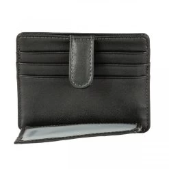 Porte-cartes Charband à Rabat En Cuir Noir -Passons à la mode masculine ! porte cartes charband a rabat en cuir noir 3 0 600x600