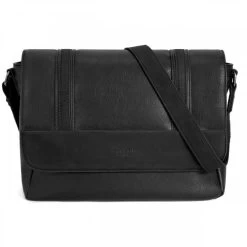 Porte Documents/ordinateur En Bandoulière Wylson Albury Noir