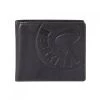Portefeuille Italien Redskins Eleven En Cuir Noir