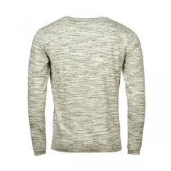 Pull Col Rond Tom Tailor Henley En Coton Mélangé Gris Chiné -Passons à la mode masculine ! pull col rond tom tailor henley en coton melange gris chine 3 0 600x600