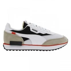Baskets Puma Futur Rider Core En Cuir De Vachette Blanc