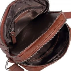 Sacoche En Bandoulière Grand Format Wylson Albury Marron -Passons à la mode masculine ! sacoche en bandouliere grand format wylson albury marron 3 0 600x600