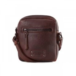 Sacoche En Bandoulière Wylson Hanoï Marron Petit Format